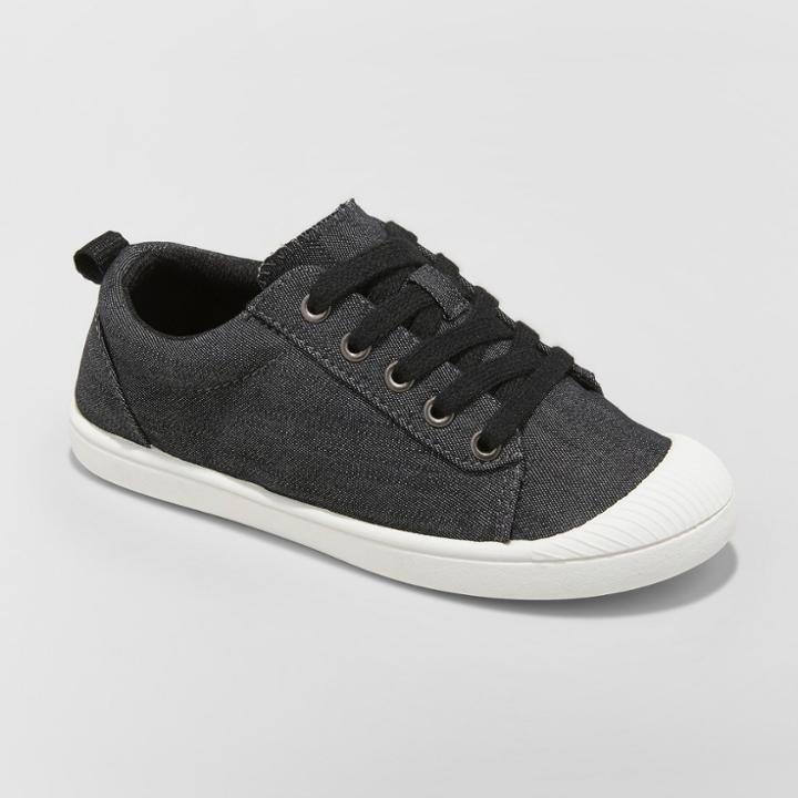 Boys' Gerald Low Top Sneakers - Cat & Jack Black