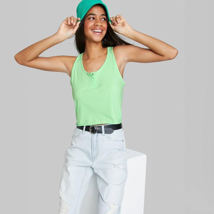 Women's Lightweight Relaxed Tank Top - Wild Fable