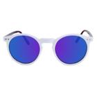 Target Women's Round Sunglasses With Blue Flash