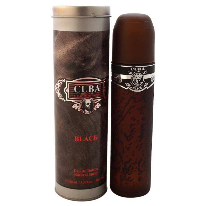 Cuba Black By Cuba For Men's - Edt