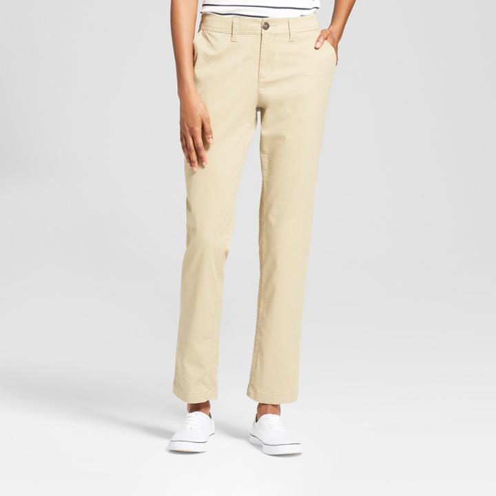 Target Women's Slim Chino Pants - A New Day Tan