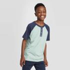 Petiteboys' Short Sleeve Baseball T-shirt - Cat & Jack Green