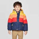 Toddler Boys' Pieced Tech Fashion Jacket With Built In Mittens - Cat & Jack Pink