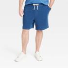 Men's Big & Tall 8.5 Elevated Knit Pull-on Shorts - Goodfellow & Co Blue