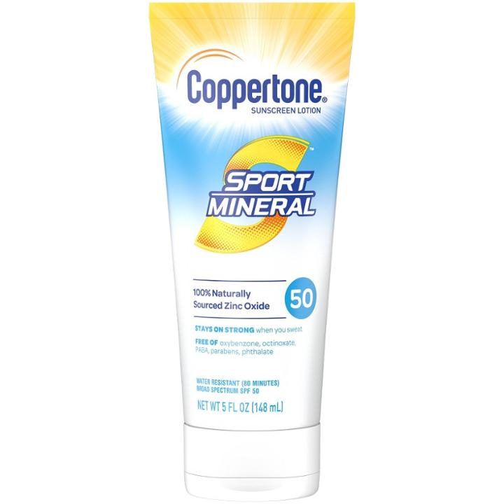 Coppertone Sport Mineral Sunscreen Lotion - Spf