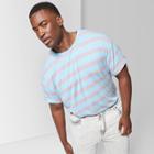 Men's Tall Striped Short Sleeve T-shirt - Original Use Sugar N'