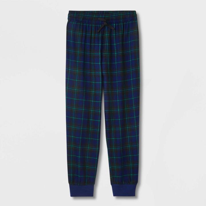 Boys' Plaid Pajama Pants - Cat & Jack Black