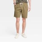 Men's 8.5 Elevated Knit Pull-on Shorts - Goodfellow & Co Green