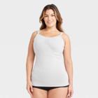Women's Plus Size All-in-one Nursing And Pumping Cami - Auden Heather Gray