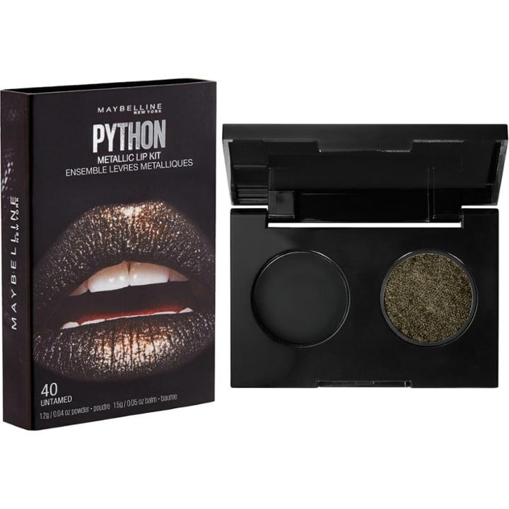 Maybelline Lip Studio Python Metallic Lip Kit 40 Untamed