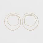 Spiral Hoops Earrings - A New Day Gold