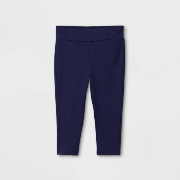 Toddler Girls' Leggings Activewear Swim Bottom - Cat & Jack Navy