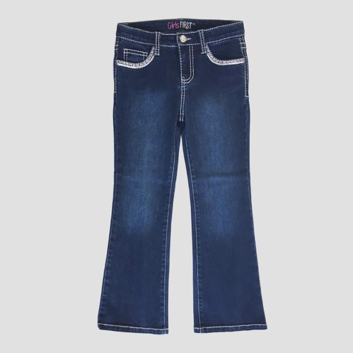 Girls First Girls' Alissa Jeans - Skylar Wash