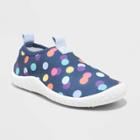 Toddler Lake Slip-on Water Shoes - Cat & Jack Navy Multi