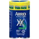 Arrid Xx Extra Extra Dry Ultra Clear Aerosol Antiperspirant And Deodorant Ultra Fresh Twin Pack