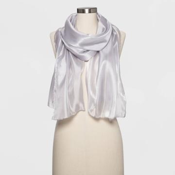 Estee & Lilly Satin Chiffon Wrap -