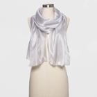 Estee & Lilly Satin Chiffon Wrap -