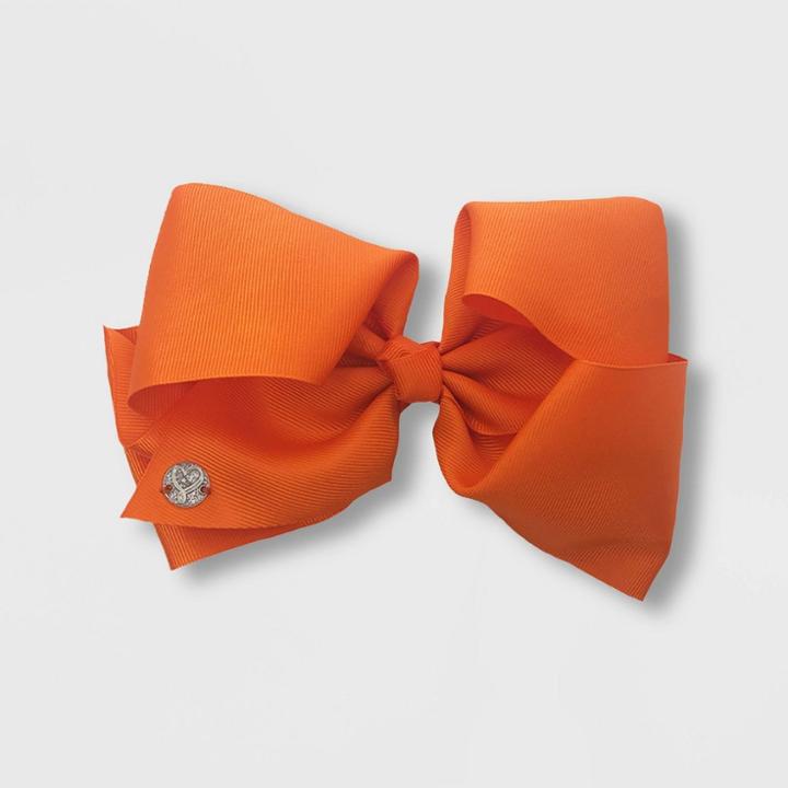 Girls' Jojo Siwa Orange Solid Bow,