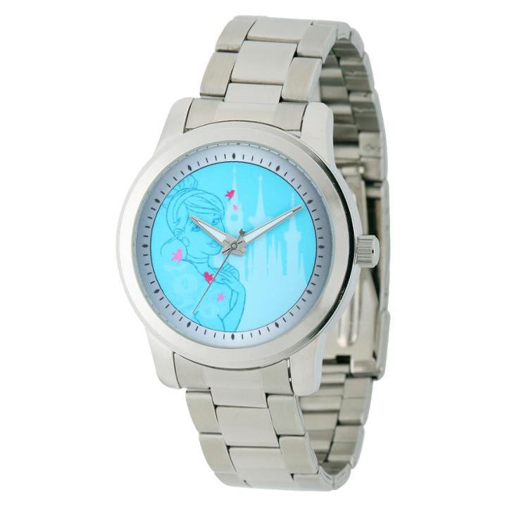 Women's Disney Cinderella Casual Alloy Watch - Silver,