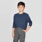 Boys' Long Sleeve T-shirt - Cat & Jack Navy S, Boy's, Size: