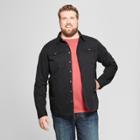 Men's Tall Standard Fit Long Sleeve Fashion Jacket - Goodfellow & Co Black