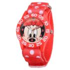 Kid's Disney Minnie Watch - Red, Women's,