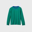 Boys' Long Sleeve Favorite T-shirt - Cat & Jack Green