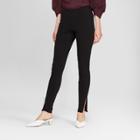 Women's High-rise Leggings With Zipper - Prologue Black