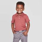 Toddler Boys' Polo Shirt - Cat & Jack Berry Maroon 2t, Toddler Boy's, Red