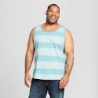 Men's Tall Striped Novelty Tank Top - Goodfellow & Co High Tide