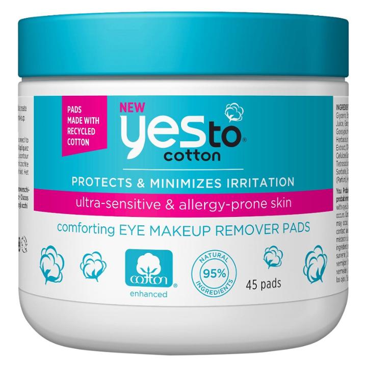 Yes To Cotton Eye Makeup Remover Pads