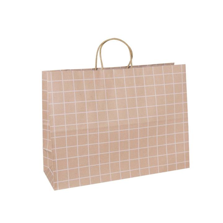 Kraft Chevron Gift Bag - Spritz,