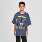 Boys' Star Wars Character Toys Short Sleeve Graphic T-shirt - Navy