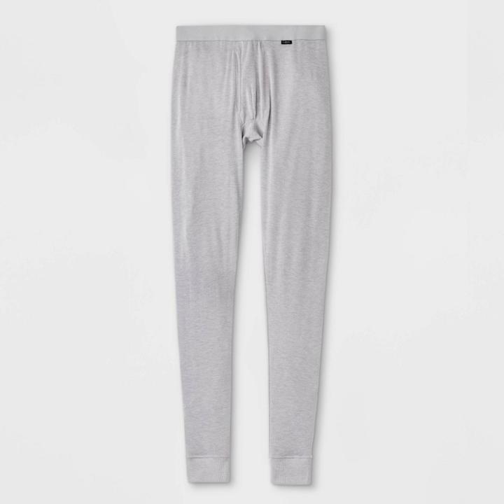 Men's Tall Premium Thermal Pants - Goodfellow & Co Gray