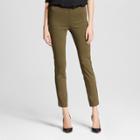 Women's Skinny Ankle Pants - Who What Wear Olive