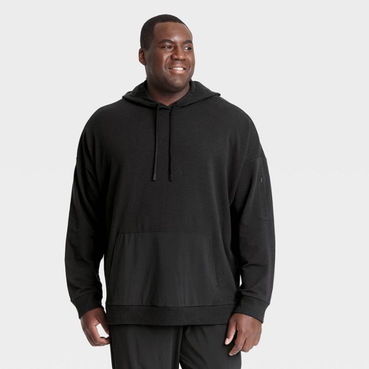 Men's Big & Tall All In Sweatshirt - All In Motion Black