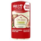 Old Spice Invisible Solid Antiperspirant Deodorant For Men - Timber With Sandalwood Scent