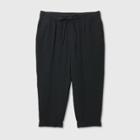 Women's Plus Size Fashion Pants - Universal Thread Black