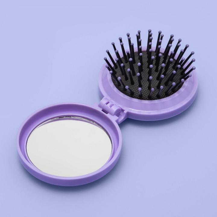 More Than Magic Pop Up Hair Brush - Purple - More Than