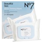 No7 Beautiful Skin Quick Thinking Wipes Value Pack
