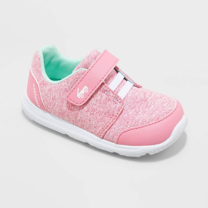 Toddler Girls' See Kai Run Basics Stryker Lace-up Apparel Sneakers - Pink