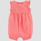 Baby Girls' Eyelet Romper - Just One You Made By Carter's Pink