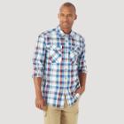 Wrangler Men's Atg Plaid Classic Fit Button-down Shirt -