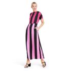 Mixed Stripe Short Sleeve Dress - Christopher John Rogers For Target Pink/black