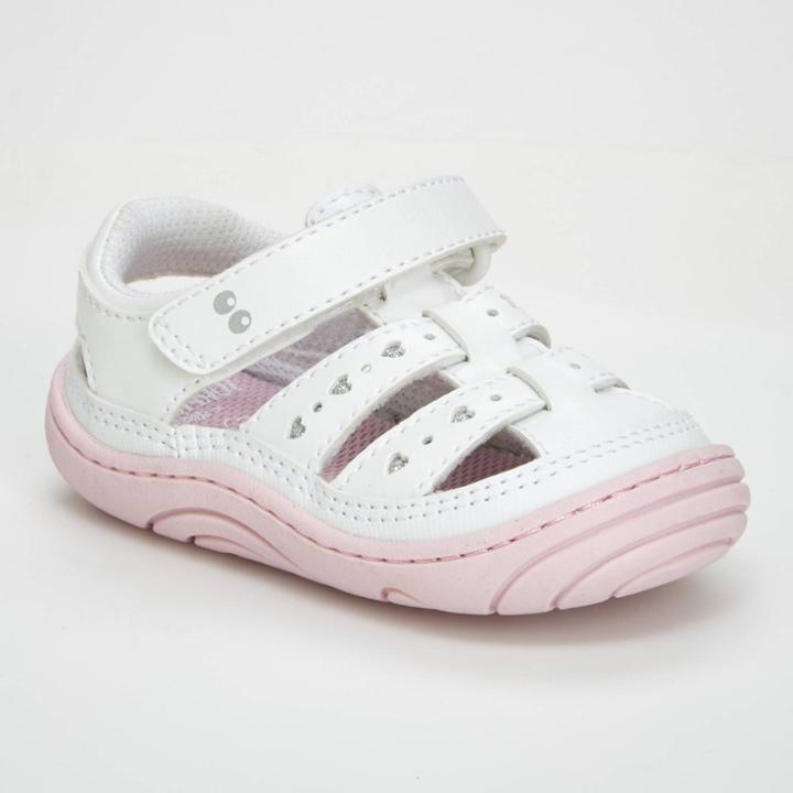 Baby Girls' Surprize By Stride Rite Didi Sneakers - White 3, Toddler Girl's