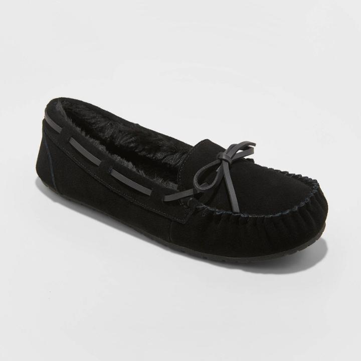 Women's Chia Slippers - Stars Above Black