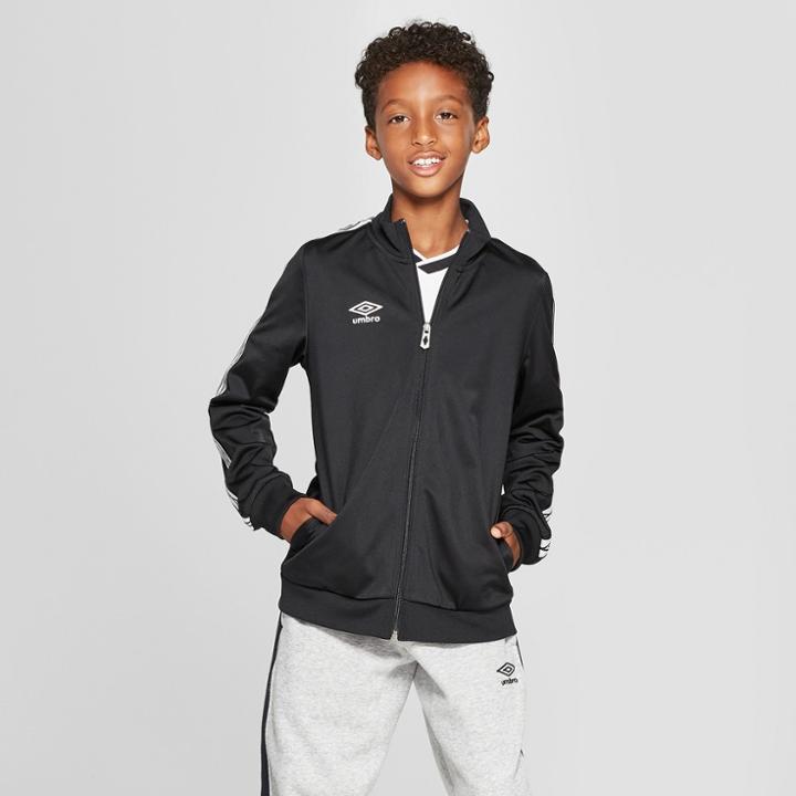 Target Umbro Boys' Double Diamond Track Jacket - Black