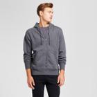 Men's Authentic Cotton Fleece Full Zip Sweatshirt - C9 Champion Charcoal Heather
