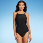 Kona Sol Women's High Neck High Coverage One Piece Swimsuit - Kona