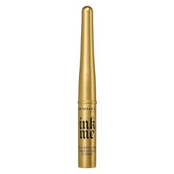 Rimmel Ink Me Glam Eyeliner 002 Gold- 0.009 Fl Oz,